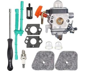 Kit de joints de carburateur, filtre à air pour carburant, jeu de clés hexagonales pour bougies, compatible avec Stihl FS110R, FS130R, FS100, KM130R, FS130, FS90, KM90R, KM90, FS100RX, FS110, KM110R,