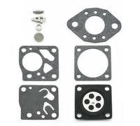Kit de joints de membrane de carburateur pour Tillotson HU-37B à HU-136A, kit de réparation 9 pièces compatible avec tronçonneuses Jonsereds McCulloch Poulan Solo et outils de jardin de rechange pour