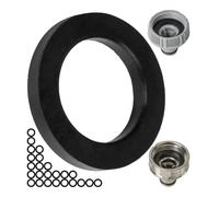 Kit de joints plats de rechange, 25 pièces, pour pièces de système G 3/4" pouce jardin, compatible avec les raccords de robinet Gardena 26,5 mm, 18201, 18241, 2801, 938, caoutchouc, Ø 24 x 16 mm