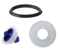 Kit de joints pour mécanismes de chasse d'eau de toilettes Geberit, à partir de 2004, comprenant 3 pièces