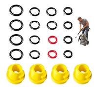 Kit de Joints Toriques de Rechange compatible avec Karcher K2 K4 K5 K6 K7 | 20 Pièces Accessoire pour Nettoyeurs Haute Pression, Buse de Tuyau de Lance, Joint Torique de Rechange, Référence 2.640-729.0