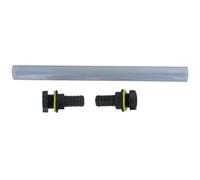 Kit de jumelage pour récupérateur d'eau - EDA - Eda - 2 embouts 3/4 gaz - Tuyau 32 cm - Transparent