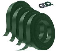 Kit de Lamelles Occultantes PVC 4,7cmx300m - Bande Brise Vue Jardin Souple et Résistante avec 600 Clips - Installation Horizontale ou Verticale pour Panneau Grillagé et Clôture Rigide (Vert -RAL6005)