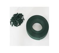IDMarket - Kit de lamelles occultantes PVC vertes L.60 M pour panneau grillagé