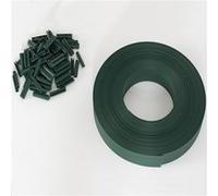IDMarket - Kit de lamelles occultantes PVC vertes L.60 M pour panneau grillagé
