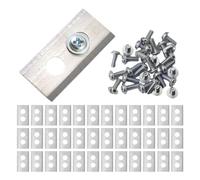 Kit De Lames De Coupe for Tondeuse À Gazon, Lame De Coupe En Métal, Compatible Avec Mammotion,Luba/Yuka, Outils De Tondeuse À Gazon Robot De Jardin, 30/36 Pièces(Silver 36PCS)