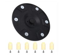 Kit De Lames De Rechange Avec Disque De Coupe, 6 Trous De Montage En Plastique, Compatible Avec La Tondeuse À Gazon Robot Segway Navimow I105E