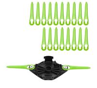 Kit de Lames de Rechange pour Taille-haie, tête de Taille-haie à Doubles Lames + 20 Lames pour haie, Compatible avec ST24B07-01, ST24L02-01, ST40B07-01, G48GTE30II et GD48GTE33II