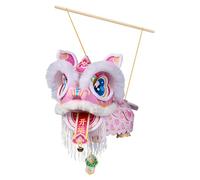 Kit de Lanterne du Nouvel An Chinois | Décorations de Fête Danse du Lion pour Vacances | Lanterne Décorative Nouvel An - Pour Fête École Restaurant Maison Intérieur Amateurs d'Artisanat