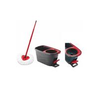 Vileda Lave-Vaisselle Turbo Smart, Microfibre en Polyester avec système de pédale, Standard