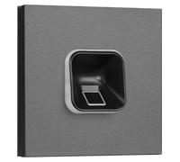 Kit de lecteur d'empreintes digitales avec module variable, unité de contrôle, 0,4 W, 12-24 V, couleur noire