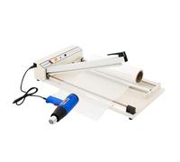 Kit de machine de thermoscellage avec pistolet à air chaud 1800 W | Machine à sceller à chaud avec pistolet à air chaud robuste pour des solutions efficaces d'emballage de bougies et de