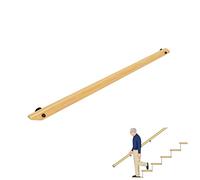 Kit de main courante en bois, rampe d'escalier antidérapante, rampe d'escalier murale for lofts, rampes d'escalier de jardin, rampes de support de couloir(Wood,60cm)