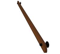 Kit de main courante en pin, rampes d'escalier en bois antidérapantes, rampe d'escalier de sécurité avec supports muraux, garde-corps de jardin d'enfants, couloir de maison(60cm)