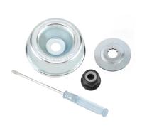 Kit de Maintenance d'accessoires Adaptateur Lame Tondeuse à Gazon pour Rondelle de Butée, Plaque de Support, écrou de Collier Tournevis de Maintenance kit Fixation de