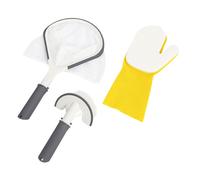 Kit de maintenance pour spa LAY-Z BESTWAY comprenant 1 épuisette, 1 brosse, 1 gant de nettoyage