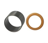 Kit de manchon de cylindre de compresseur d'air sans huile en caoutchouc pour segment de piston pour pompe à vide silencieuse 550 W 600 W 63,5 x 69 x 24,5 mm (pour 750 W)