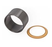 Kit de manchon de cylindre de compresseur d'air sans huile en caoutchouc pour segment de piston pour pompe à vide silencieuse 1100 W pièces de réparation 63,5 x 69 x 50 mm (pour 1500 W)