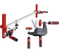 Kit de mandrins de porte 2x TU + 2x TFM-2K + poche Bessey TU-TFM-BAG Envergure max.:1010 mm Mesures d'empattement:70 mm