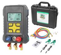 Kit de manomètres numériques pour les fluides frigorigènes R1234YF, R134A et R404A