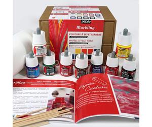 Kit de marbrage Pébéo, 9 x 45 ml