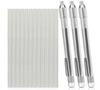 Kit de marqueurs en stéatite industrielle avec 2 porte-stylos en aluminium et 12 pointes de recharge en stéatite naturelle pour des tâches de marquage fiables (18)