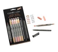 COPIC Marqueurs Ciao Portrait 1 - Kit 5+1 teintes chairs + Multiliner gratuit