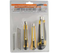 Mannesmann Kit de cutters M60125, 3 pièces, noir/jaune