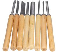 Kit de meules sur tige HSS - Poignet ergonomique - 8 pièces de meules sur tige HSS de haute qualité