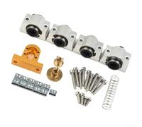 Kit de mise à niveau CNC pour 3018 Pro axe X pour routeur 3018 Pro Machine de gravure Métal Travail du bois Accessoire compatible avec arbre optique 10 mm/12 mm Plus T8