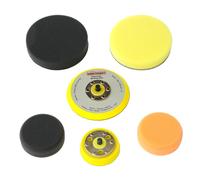 Kit de mise à niveau pour la polisseuse excentrique Dino KRAFTPAKET comprenant un plateau de support de 75mm 125mm et des pads de polissage