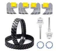 Kit de Mise au Point pour Nettoyeur de Piscine MX8 MX6 Elite, 2 Chenilles de Pneu R0526100 avec 2 Roulements de Moteur R0527000, 2 Ensembles D'arbre D'entraînement R0525100 et 2