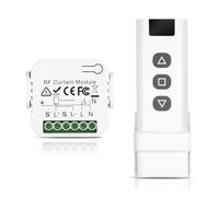 Kit de modernisation pour commande de volets roulants sans fil - Avec télécommande RF et module récepteur - Interrupteur sans fil pour volets roulants, stores et marquises - Portée jusqu'à 100 m