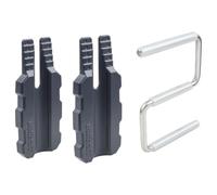 Kit de montage de porte Wolfcraft 3 pièces gris