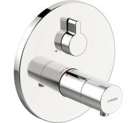 Kit de montage final Hansa Varox Pro pour baignoire/douche, rosace ronde, chrome, 1 pièce.