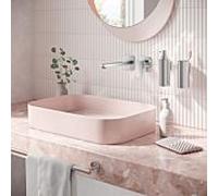 Ensemble d'assemblage final Herzbach Ceo 36.220954. 2000 .01 mitigeur lavabo dissimulé, longueur du bec 210 mm, chromé