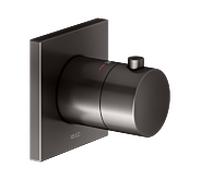 Kit de finition KEUCO IXMO 59553350002 thermostat encastré, carré, noir titane brossé