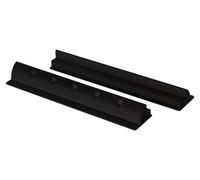 Kit de montage latéral Alcapower 2 x 680 mm pour panneaux solaires et systèmes de fixation polyvalents, couleur noire, structure robuste et résistante