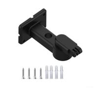 Kit de montage mural pour antenne Mammotion Luba 2 Yuka - Support noir avec système de verrouillage rapide pour station de base GPS - Fixation extérieure sécurisée 119,6 x 59 mm (pour Luba pour mini