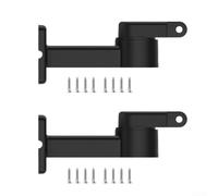 Kit de montage mural pour tondeuse robot Luba Yuka Mammotion - Support mural sécurisé pour tondeuse à gazon robotique - Booster de force de signal - Installation facile - Noir - 119,6 x 59 mm (2