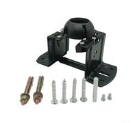 Kit de montage pour ventilateur de chambre à coucher et cuisine 137 mm | Pour une construction robuste en aluminium, pré-câblé, comprend 2 supports, vis, joints