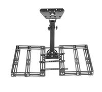 Kit de montage sur faîte de toit sans perçage, angle réglable, support de montage universel sur le toit pour panneau solaire Gen 3, construction PC en acier allié robuste