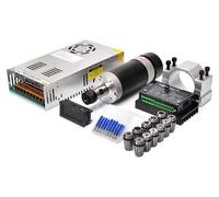 Kit de moteur à courant continu sans balais pour CNC, 500W, collet ER16, 48V