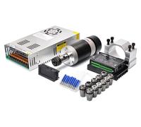 Kit de moteur de broche CNC, 400W, ER16, 48V DC, 12000 tr/min