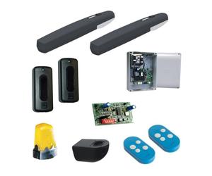 Kit de motorisation AXI 24V carter gris pour portails battants jusqu'à 2,5m par vantail CAME 8K01MP-006