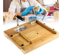 Kit de moule à pain en bois réglable avec échelle de taille et boîte de rangement cachée