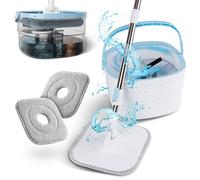 Kit de nettoyage avec seau, 1 pièce, couleur bleue