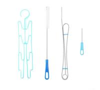 Kit de nettoyage de poche d'hydratation avec brosses et cintre | Acier inoxydable 304 - Brosse flexible - Égouttoir de séchage - Set 304