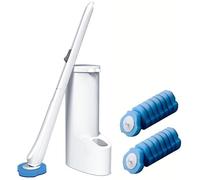 Kit De Nettoyage De Toilettes Sans Effort : Brosse Jetable Avec 16 Recharges Pour Une Expérience De Salle De Bain Fraîche Et Hygiénique