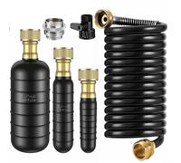 Kit de nettoyage de vidange en caoutchouc de qualité professionnelle pour canalisations de 2,5 à 15,2 cm, déboucheur à puissance élevée pour cuisine, salle de bain, piscine (vert)